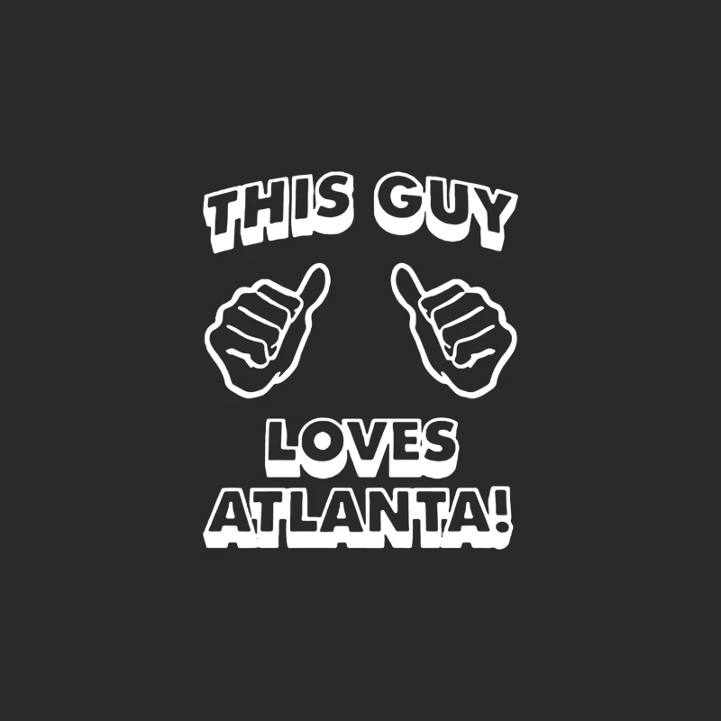 This Guy Loves Atlanta Baseball Cap