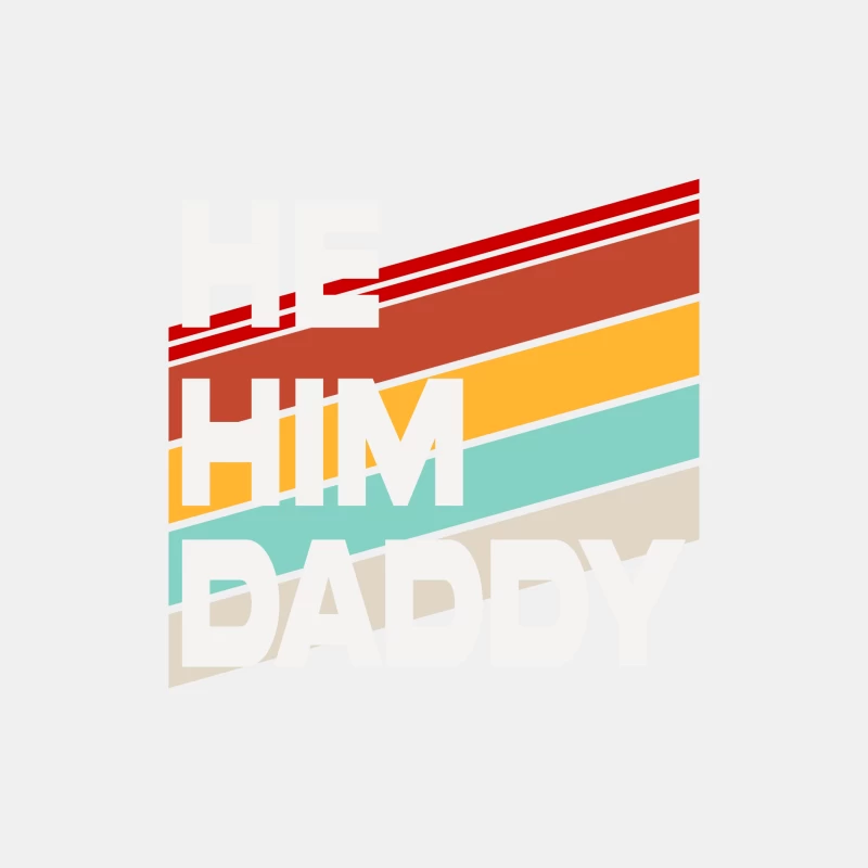 He Him Daddy Male Tank Top