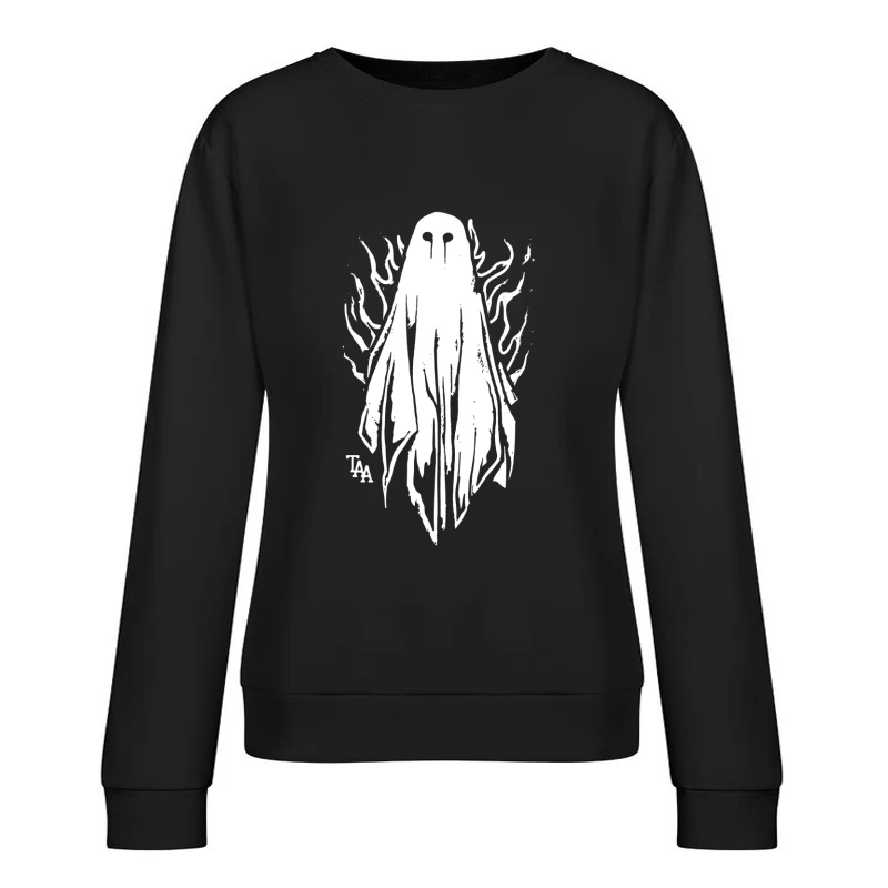 The Amity Affliction Ghost Female Pullover Sweatshirt