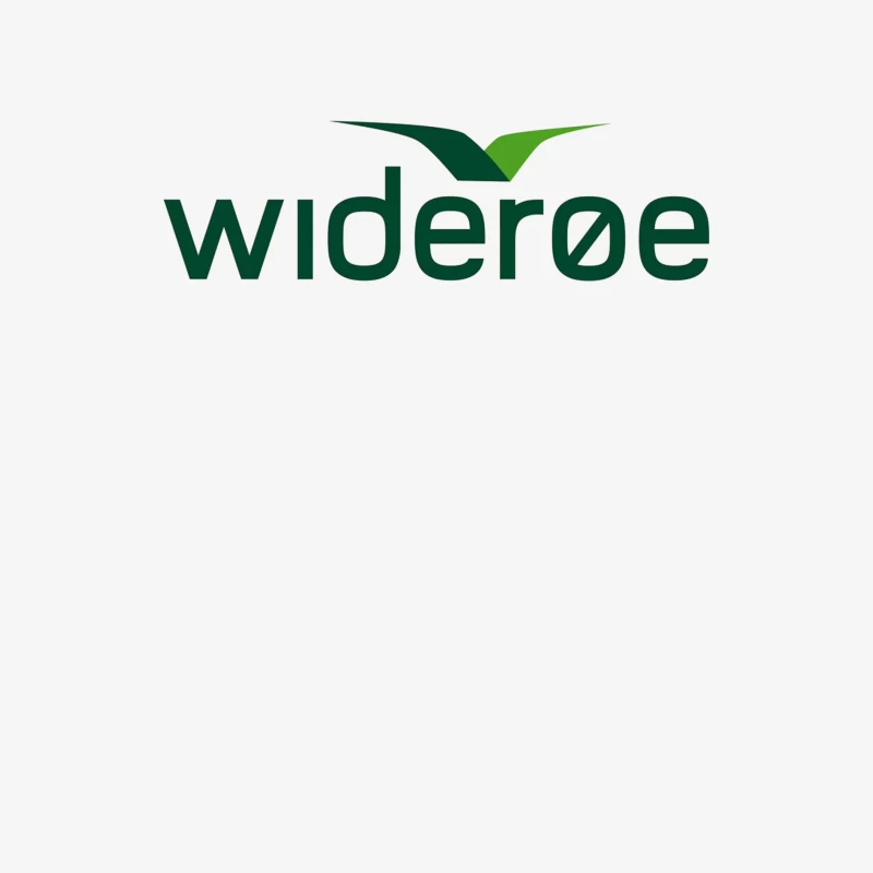 Wideroe Airlines Green Bird Logo Design Male Long Sleeve T-Shirt