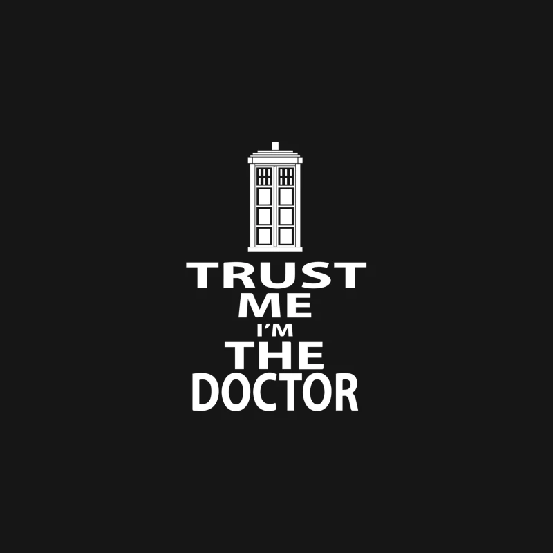 Trust me I_m the Doctor Desk Mat