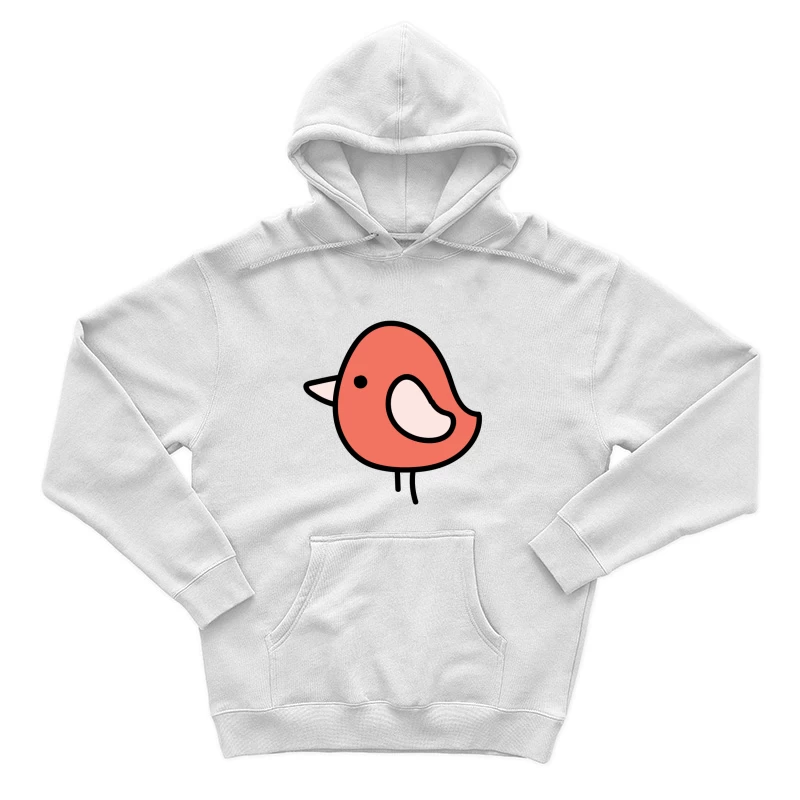 Illustration mignonne d'un oiseau coloré Homme Sweat à capuche