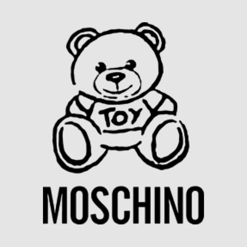 Moschino Spielzeug Bär Design Herren Pullover Hoodie