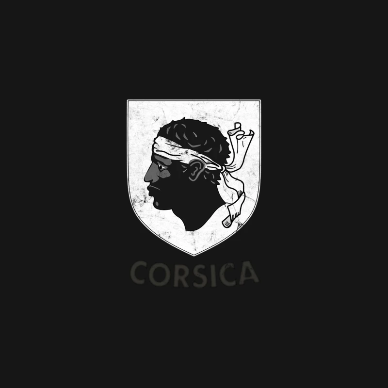 Corsica ---- Vintage Style Crest Design Desk Mat