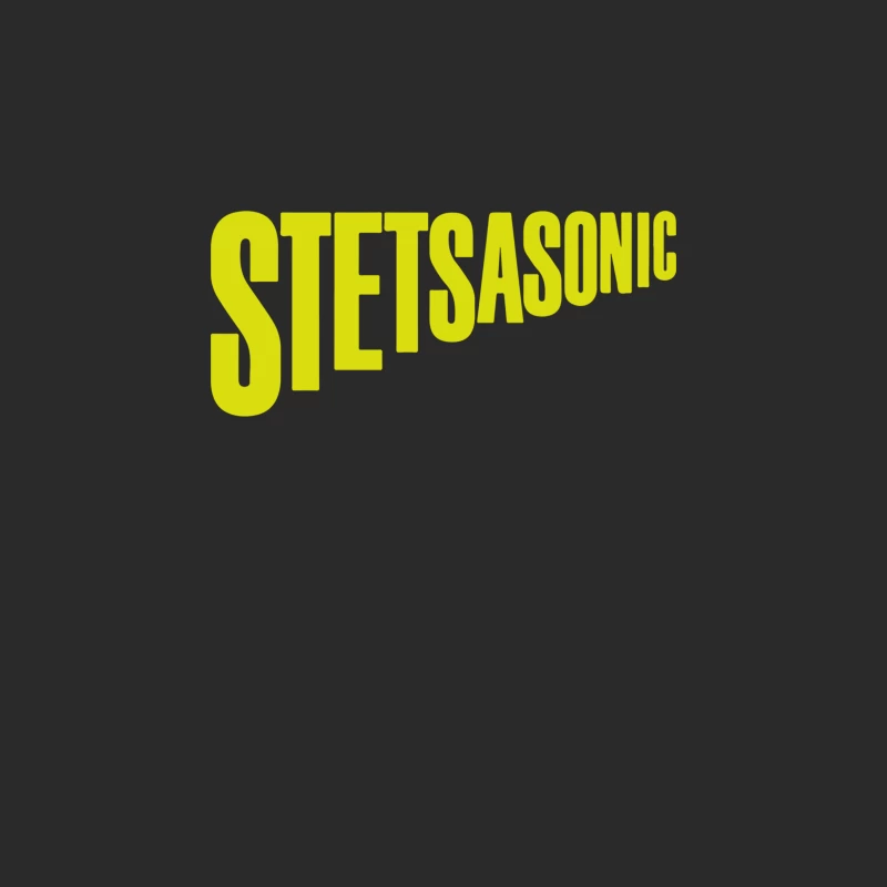Yellow Stetsasonic Typography Logo Baseball Cap