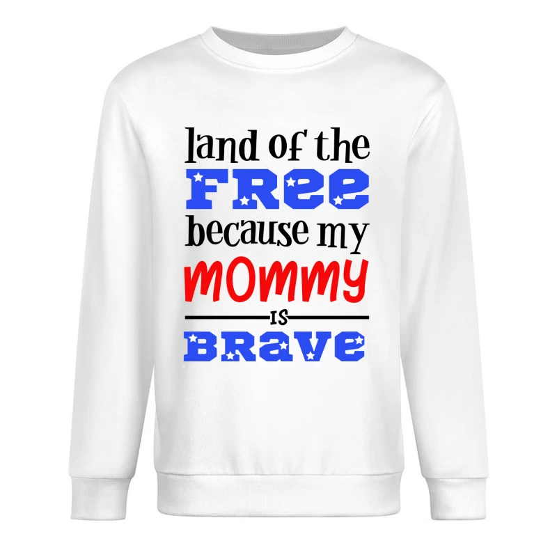 Motivations de soutien colorées Homme Sweat-shirt à enfiler