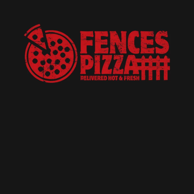 Fences Pizza Mouse Pad