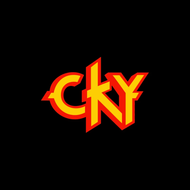 CKY Logo Throw Pillow