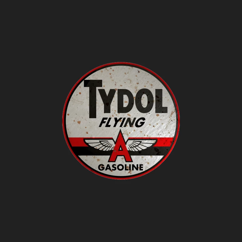 Vintage Tydol Flying A Gasoline Station Logo Sign Bucket Hat