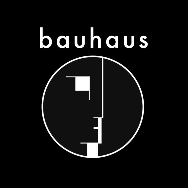 Iconic Bauhaus Minimalist Design Logo Pin