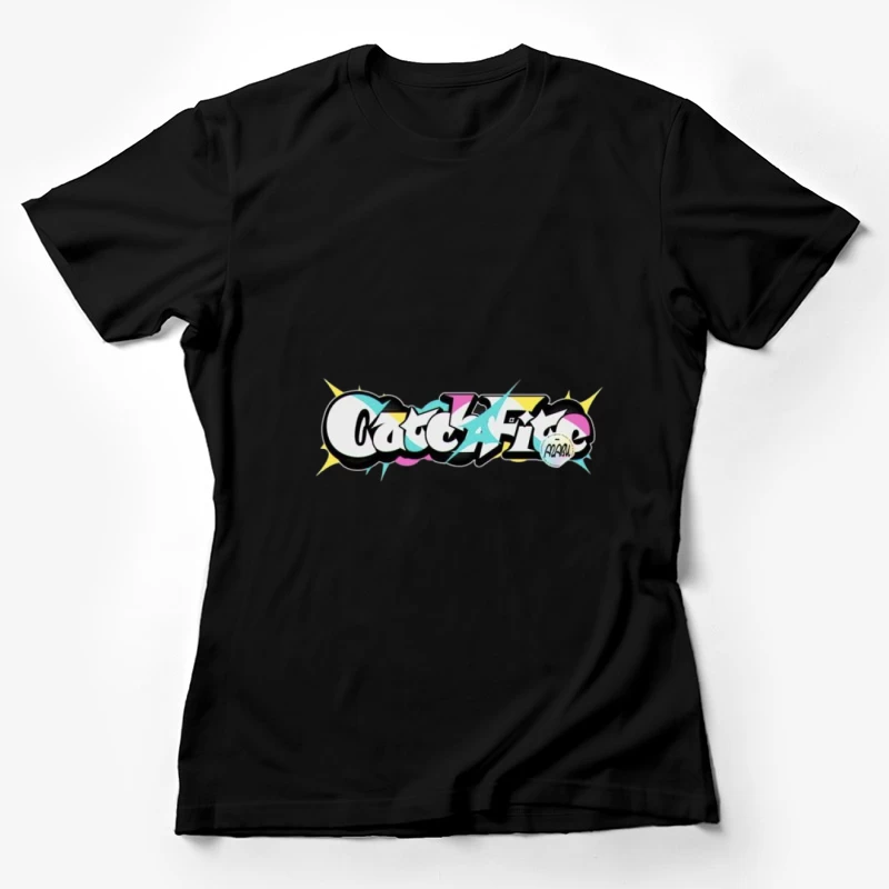 Catch a Fire Grafikdesign Damen T-Shirt
