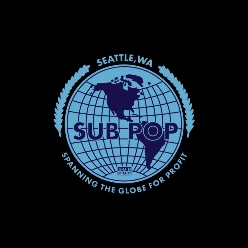 SUB POP MUSIC 5 Throw Pillow