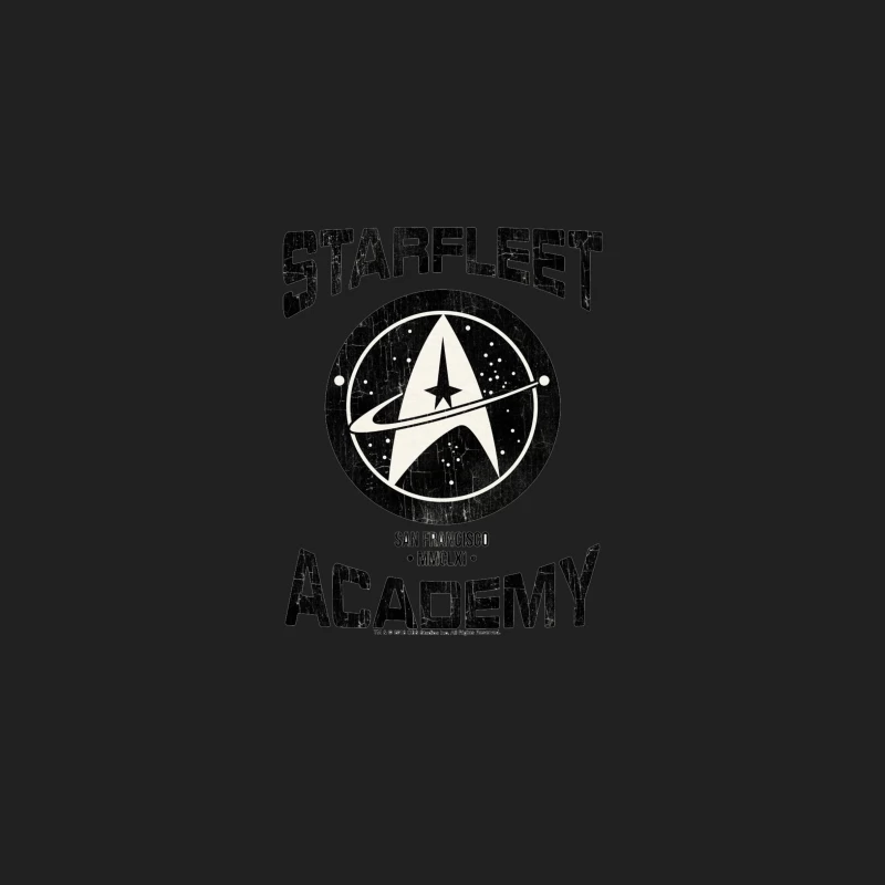 Vintage Starfleet Academy Emblem from Star Trek Universe Bucket Hat
