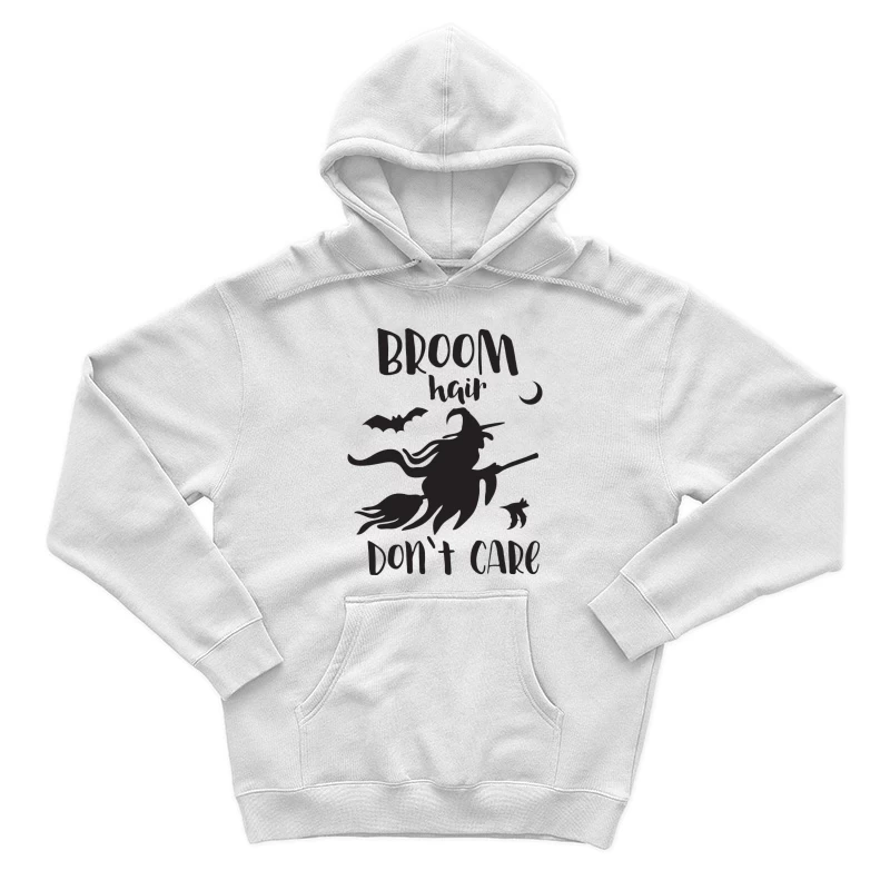 Sorcellerie et style en vol nocturne avec balai Homme Sweat à capuche