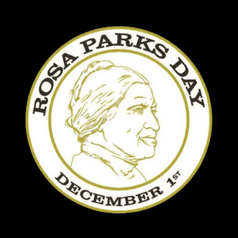 Rosa Parks Nah Logo Pin