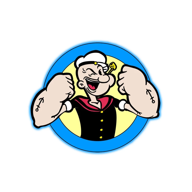 4 POPEYE THE SAILOR MAN Tapestry