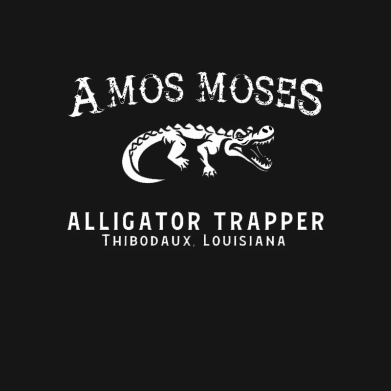 Amos Moses Alligator Trapper Male T-Shirt
