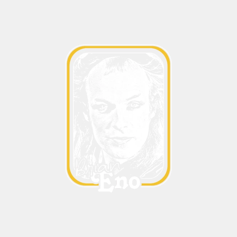 Brian Eno  Retro Fan Art Design Male Tank Top