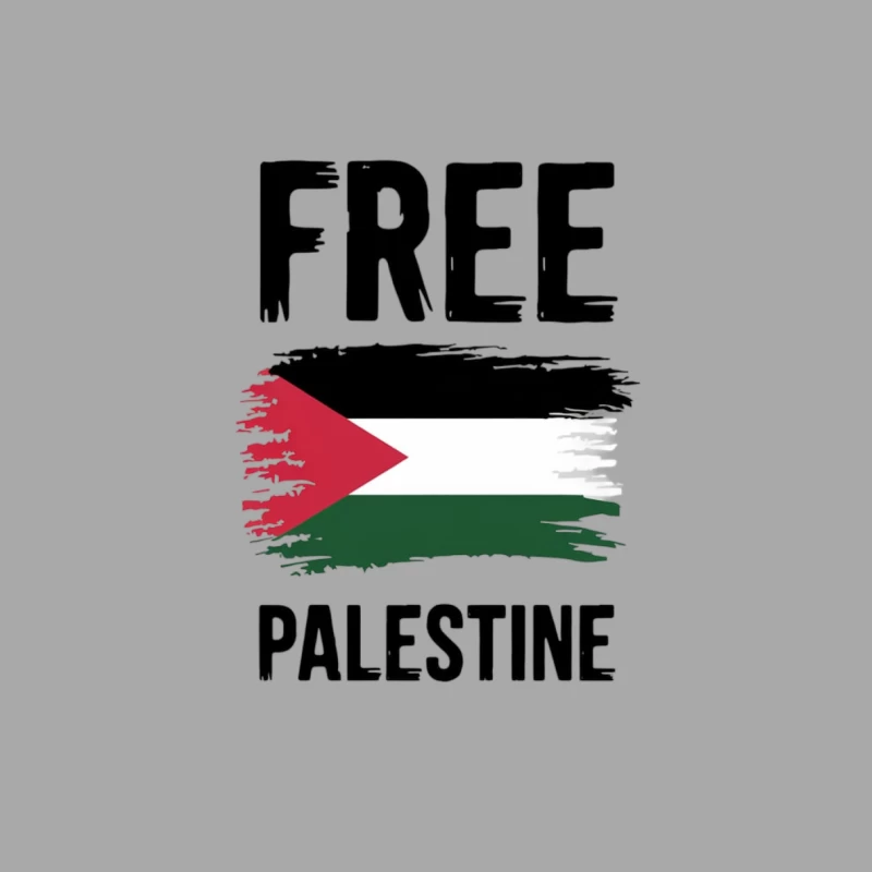 FREE PALESTINE National flag Male Pullover Hoodie