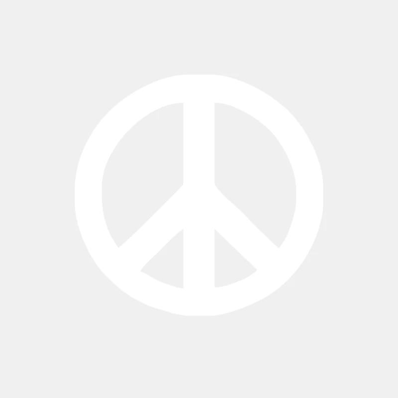 Peace Sign Sticker Vinyl Decal - Love Symbol Car Window Bumper Hippie Male Tank Top