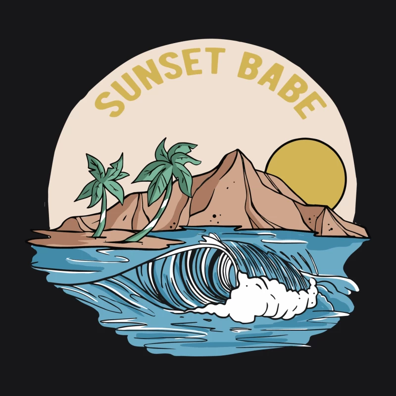 Sonnenuntergang am Strand Herren Pullover Hoodie