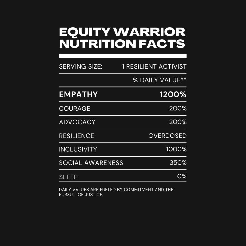 Equity Warrior I Male T-Shirt