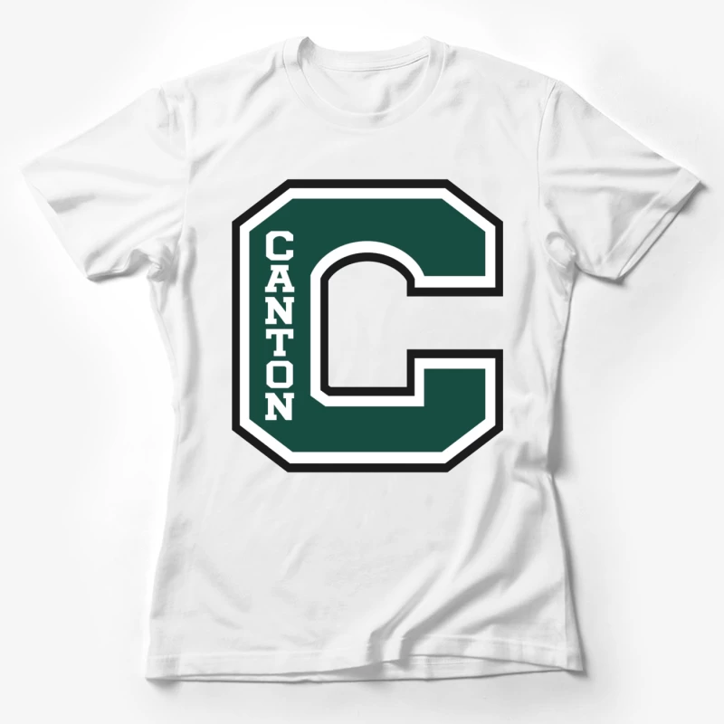 Canton Bulldogs Baseball Female T-Shirt