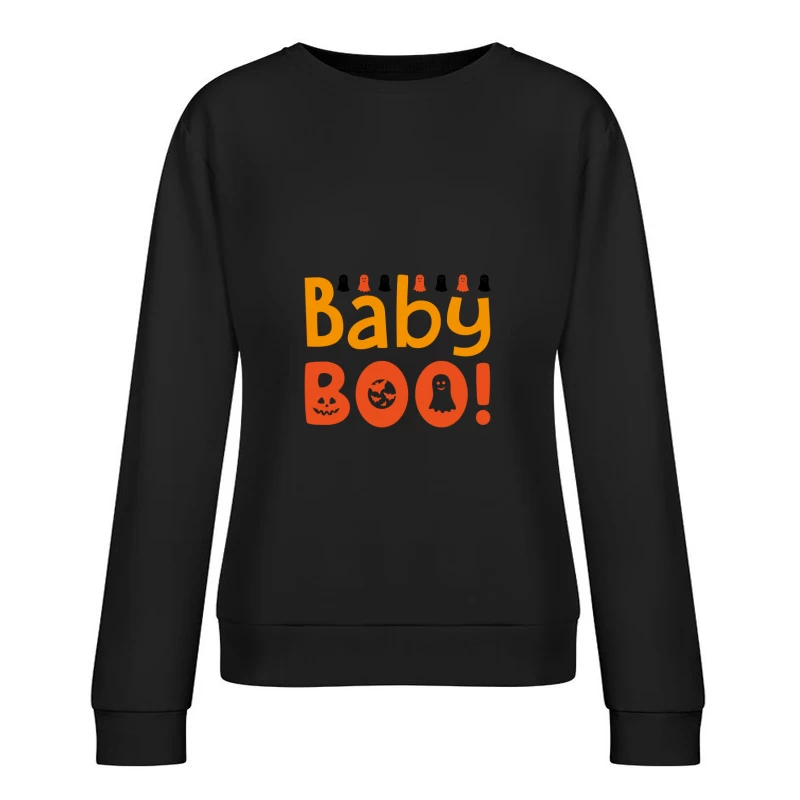 Conception amusante d'Halloween pour bébé Femme Sweat-shirt à enfiler