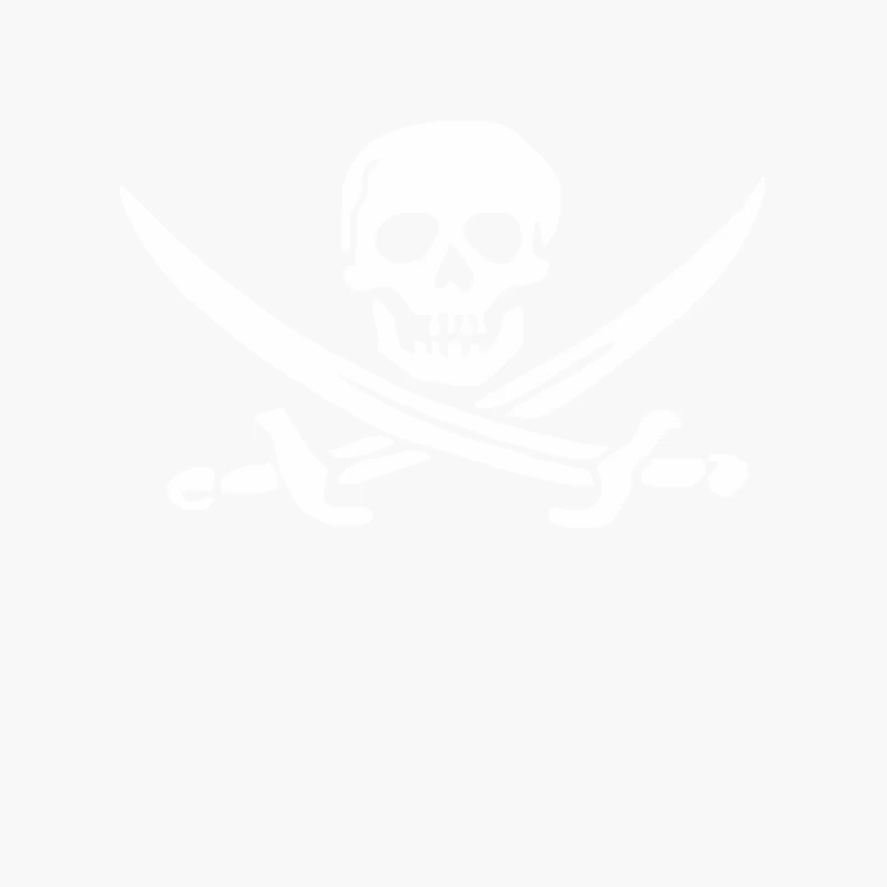 PIRATE SKULL SWORD music band metal biker guitar tee New Cotton Tote Bag