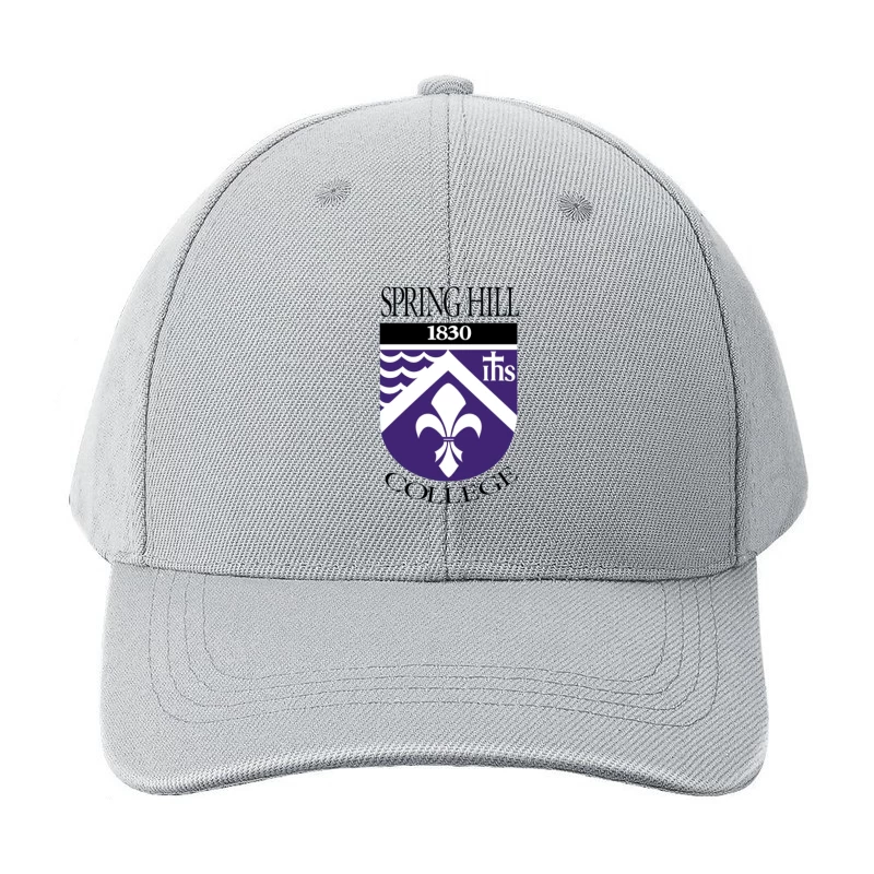 Spring Hill College Historic Shield Logo with Religious Symbolism (Est. 1830) Baseball Cap