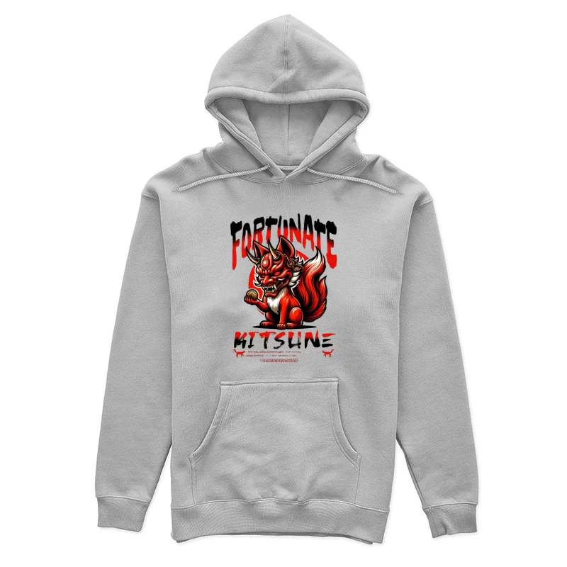Kitsune Chanceux Femme Sweat à capuche