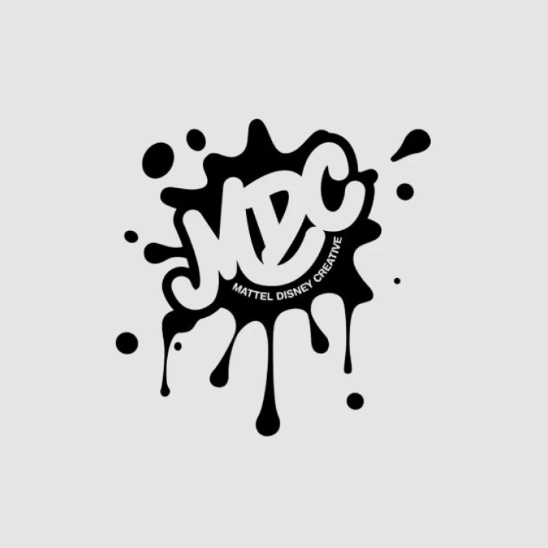 Spritzendes Graffiti-Logo Herren Pullover Hoodie