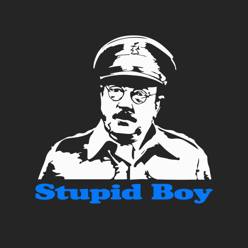 Dads Army Stupid Boy Female Pullover Sweatshirt