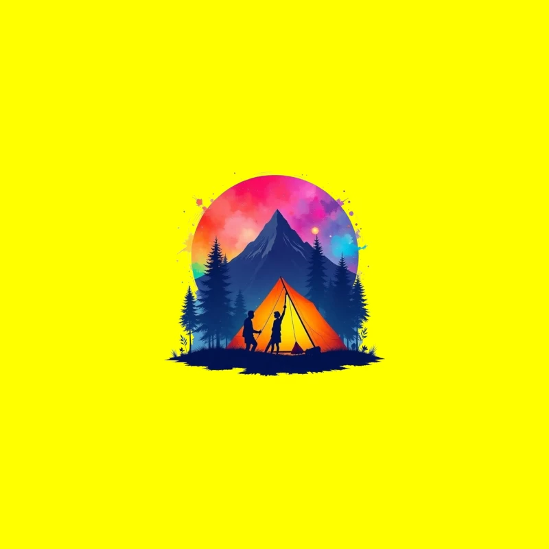 Camping Adventure under the Stars Coffee Mug
