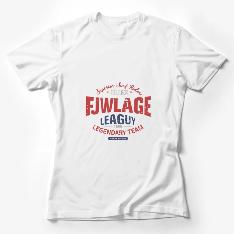 Legendäres College-Surfteam Damen T-Shirt
