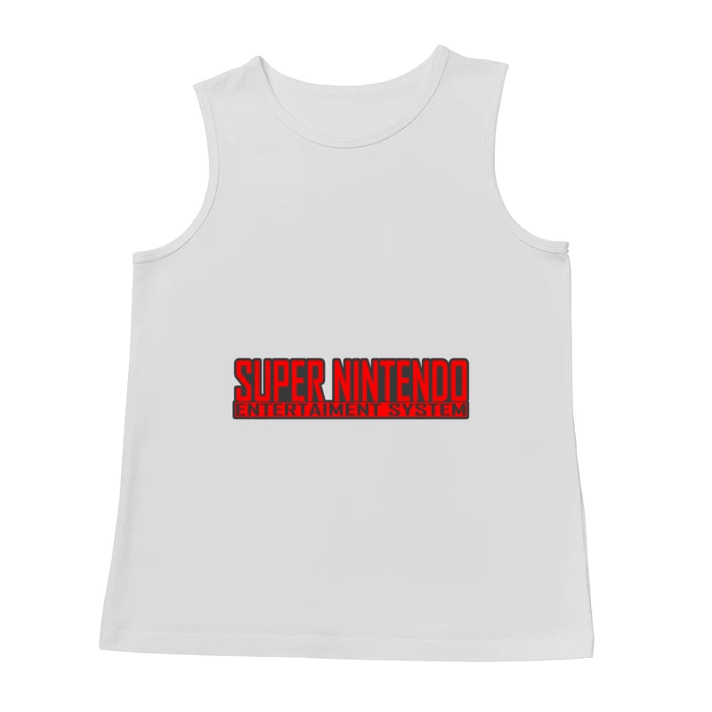 Super Nintendo Entertainment System Logo Male Tank Top