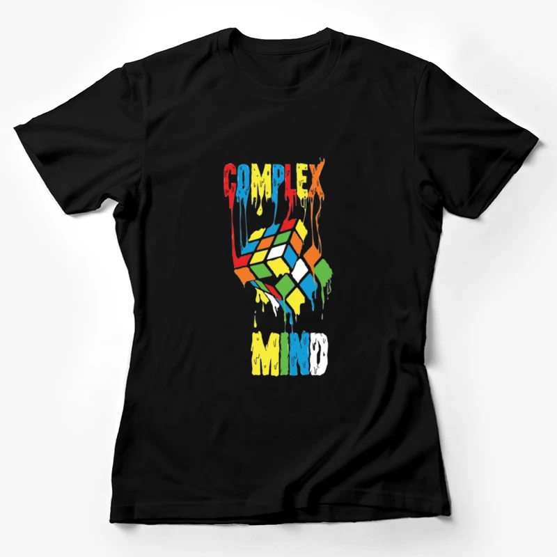 Komplexer Geist Rubikswürfel Damen T-Shirt