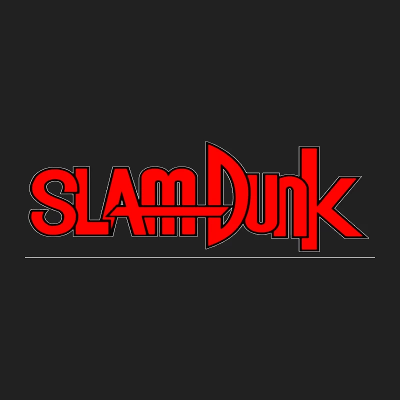 Slam Dunk Logo - Basketball Anime Bucket Hat