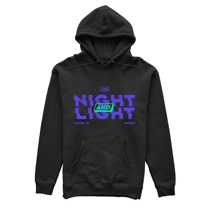 Nacht und Licht Design aus Japan Damen Pullover Hoodie
