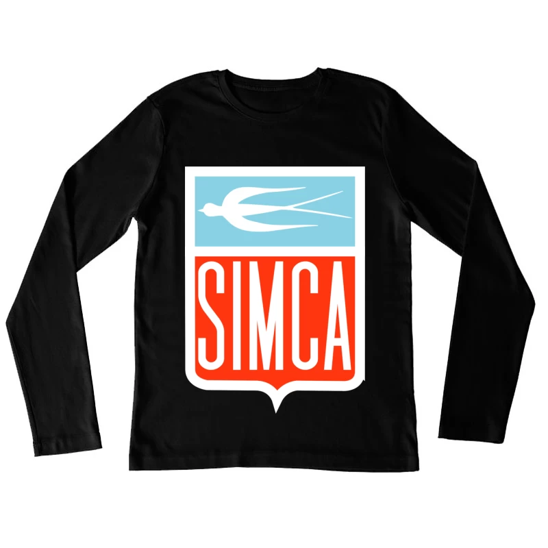 Vintage Simca old bird emblem 2 Female Long Sleeve T-Shirt