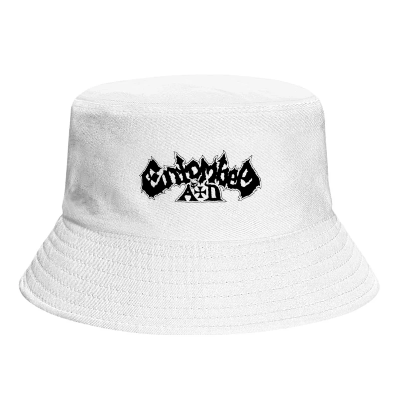 Entombed Black Logo Bucket Hat