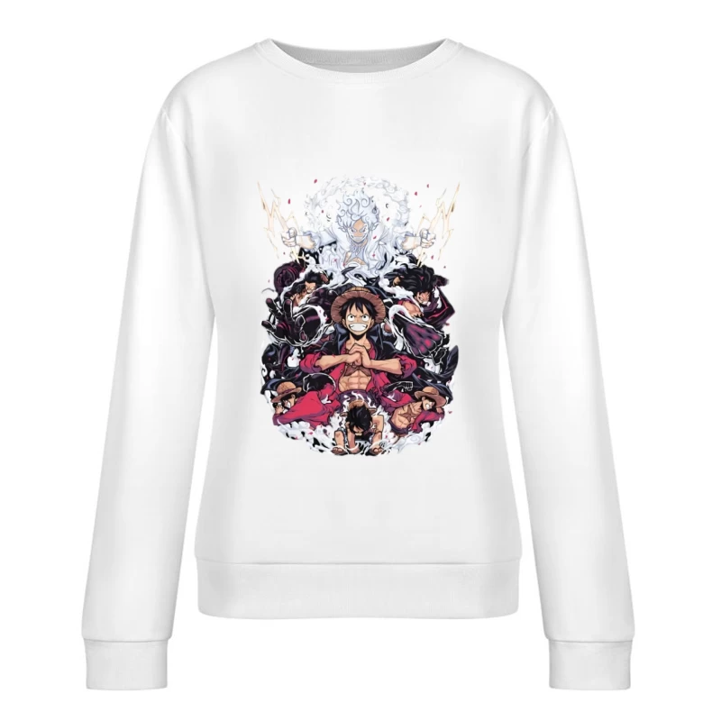 Charakter-Transformationen aus Manga-Serie Damen Pullover Sweatshirt