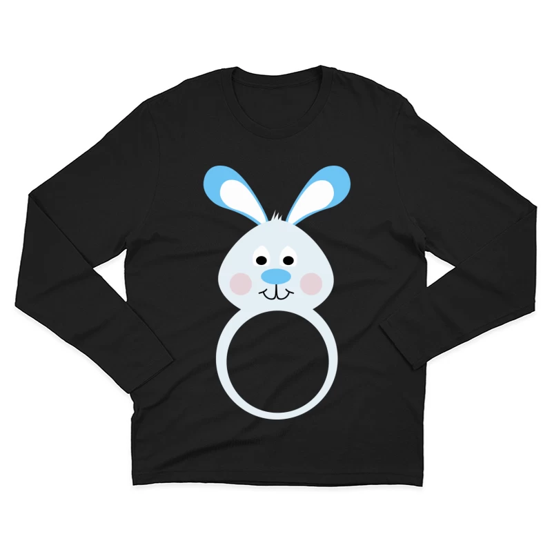 Chapeau de lapin mignon Homme Manches Longues T-Shirt