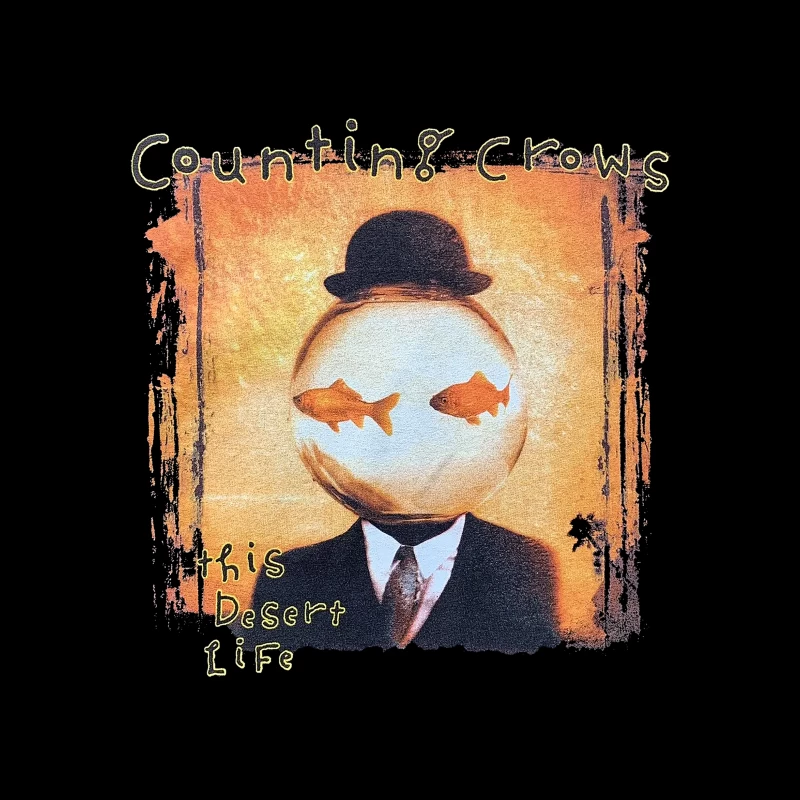 Counting Crows This Desert Life Vintage Throw Pillow