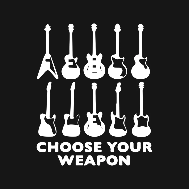 Choose Your Weapon funny Mouse Pad