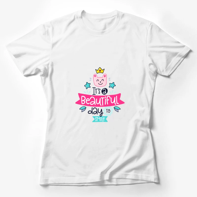 Jolie journée pour sourire Femme T-Shirt