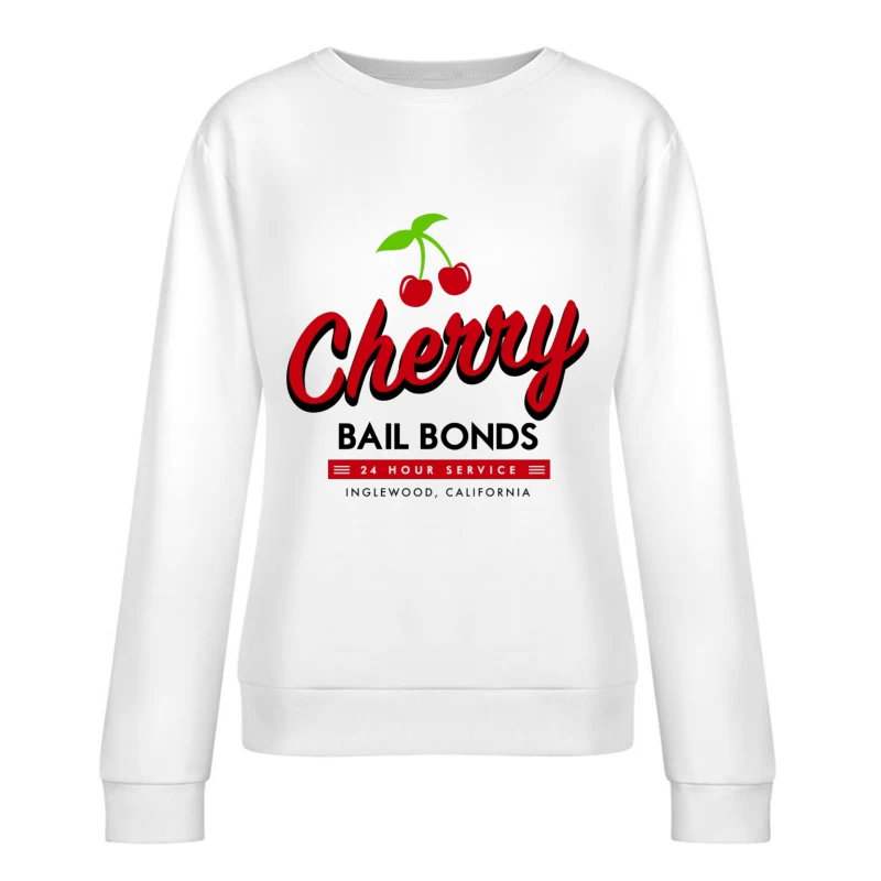 Cherry Bailbonds Female Pullover Sweatshirt