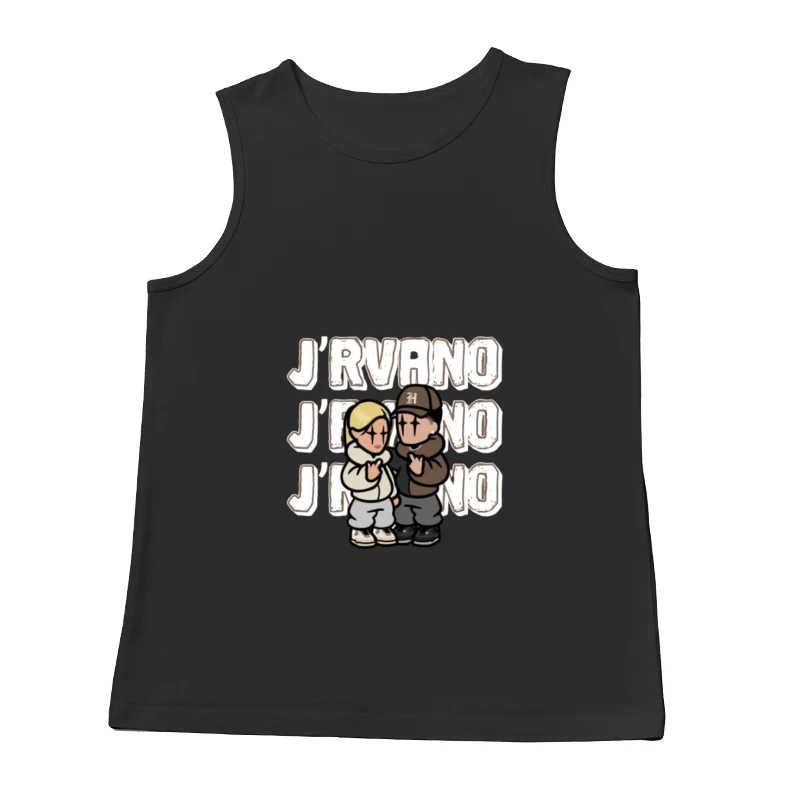 Streetwear-Design mit Figuren Herren Tanktops
