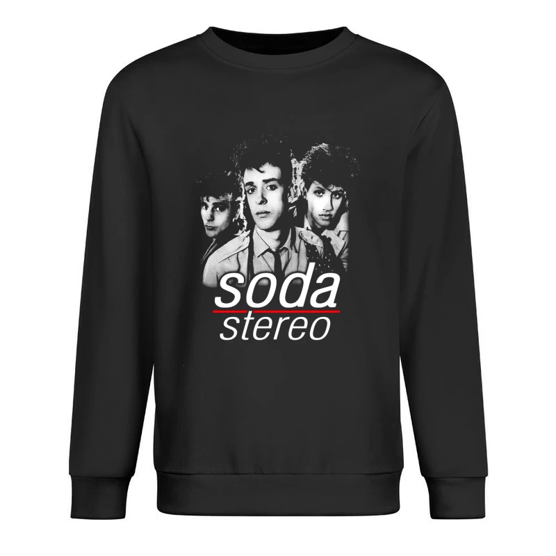 Soda Stereo Band Male Pullover Sweatshirt