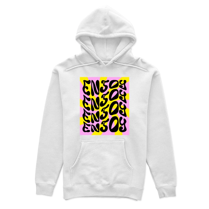Psychedelisches Genießendes Design Damen Pullover Hoodie